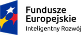 Logo Fundusze Europejskie Inteligentny Rozwój